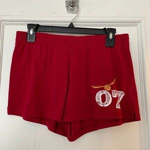 Universal Studios Harry Potter Gryffindor Cheer Shorts | Size M | Red & Yellow